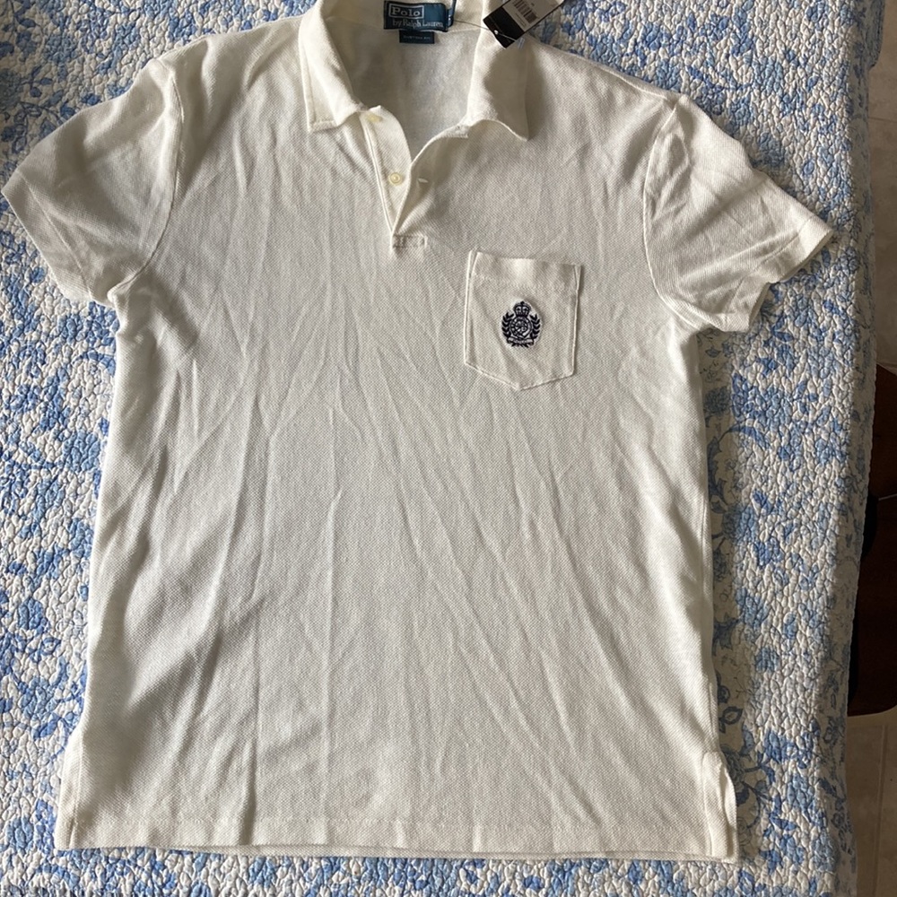 NWT cream Polo by Ralph Lauren